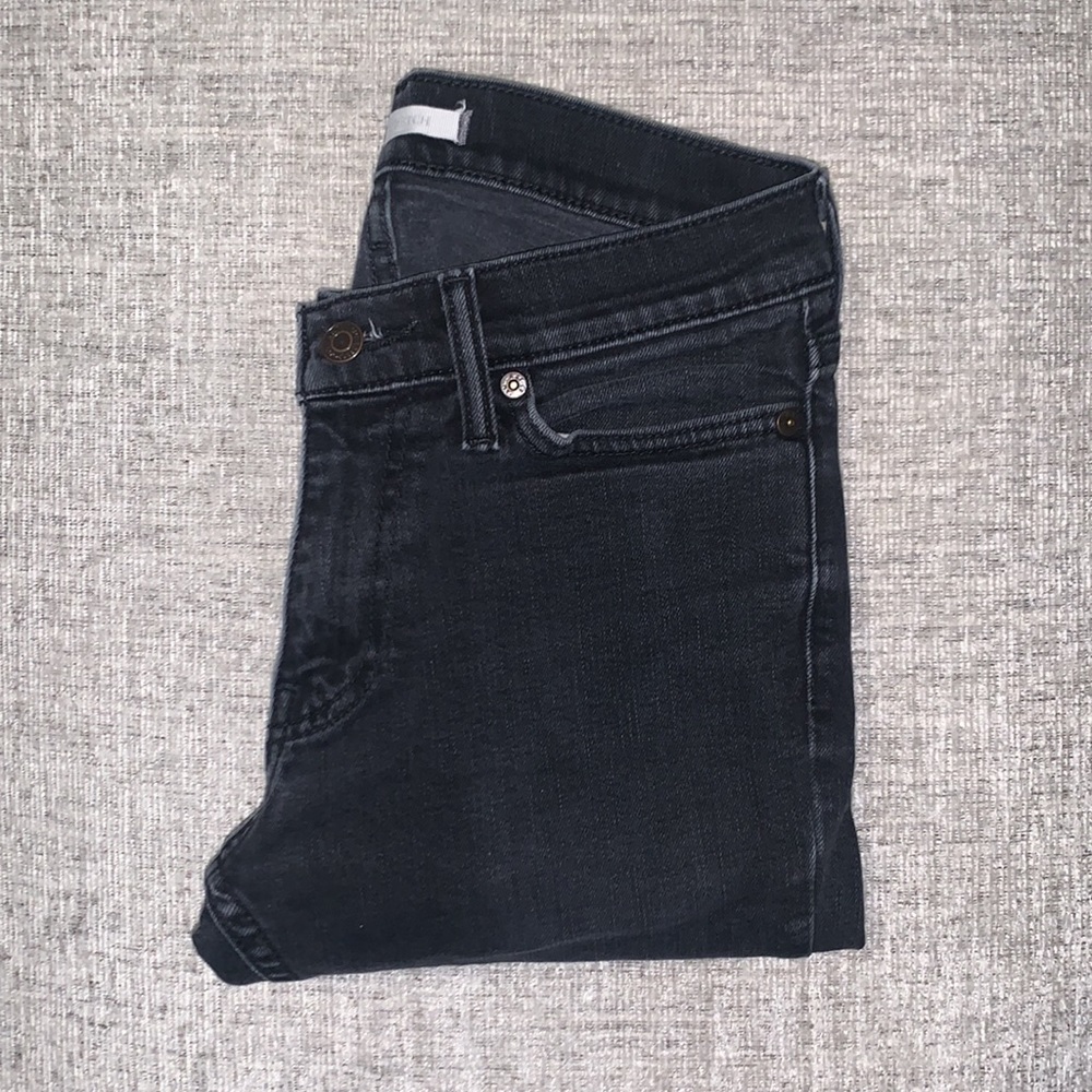 A&F Black Super Skinny Jeans